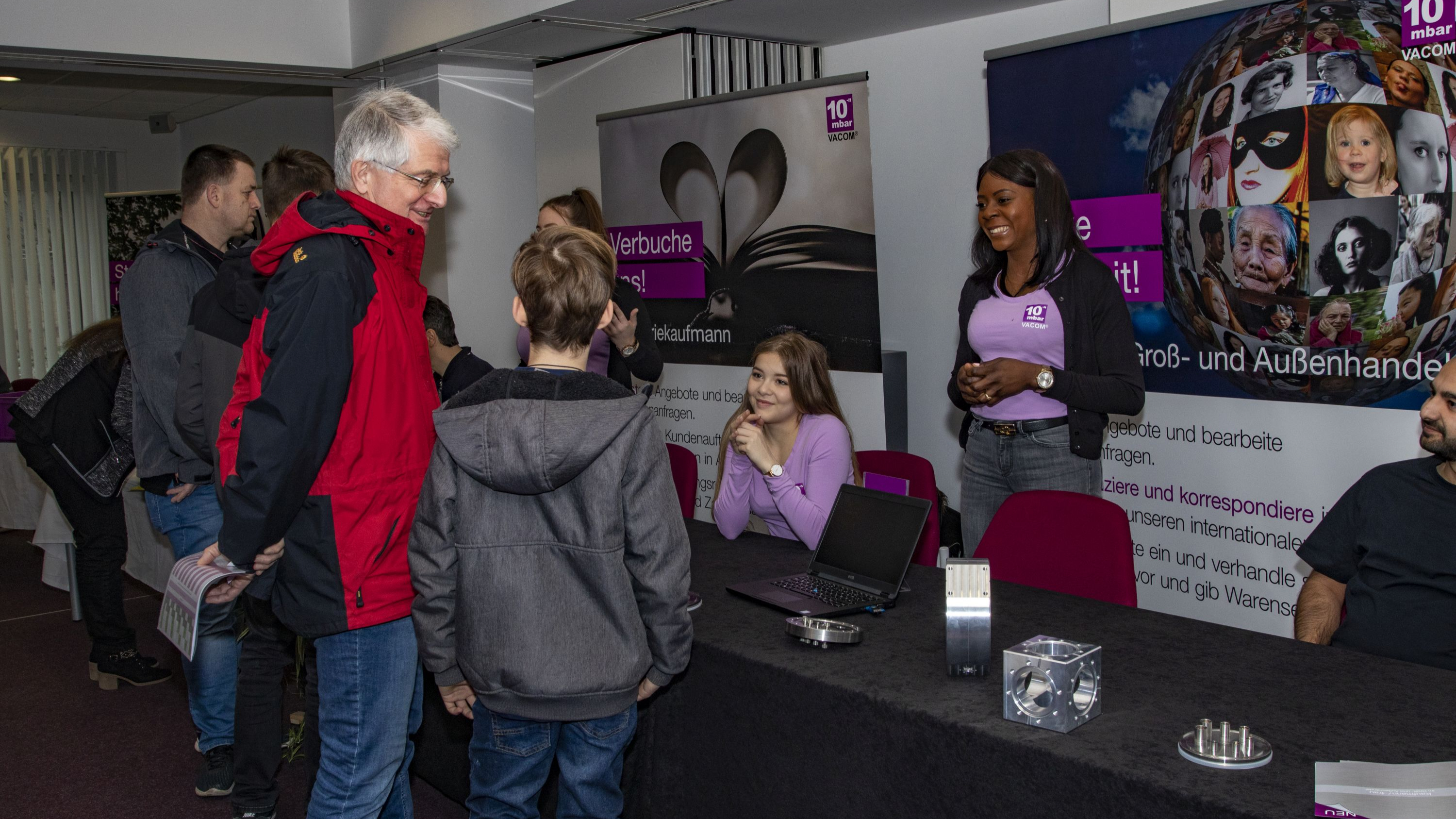 Erste hauseigene VACOM- Ausbildungsmesse 