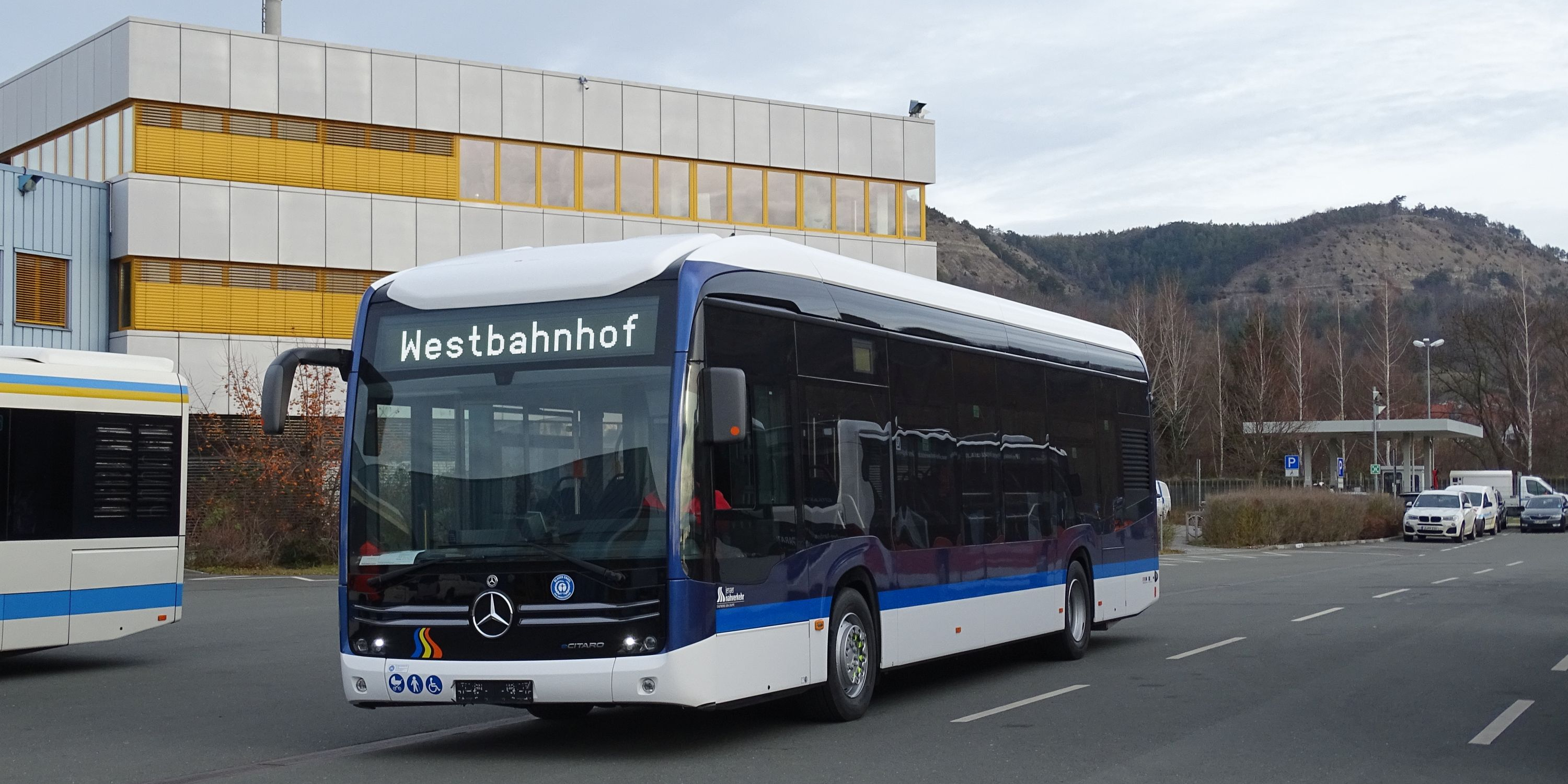 Erster E-Bus in Jena eingetroffen