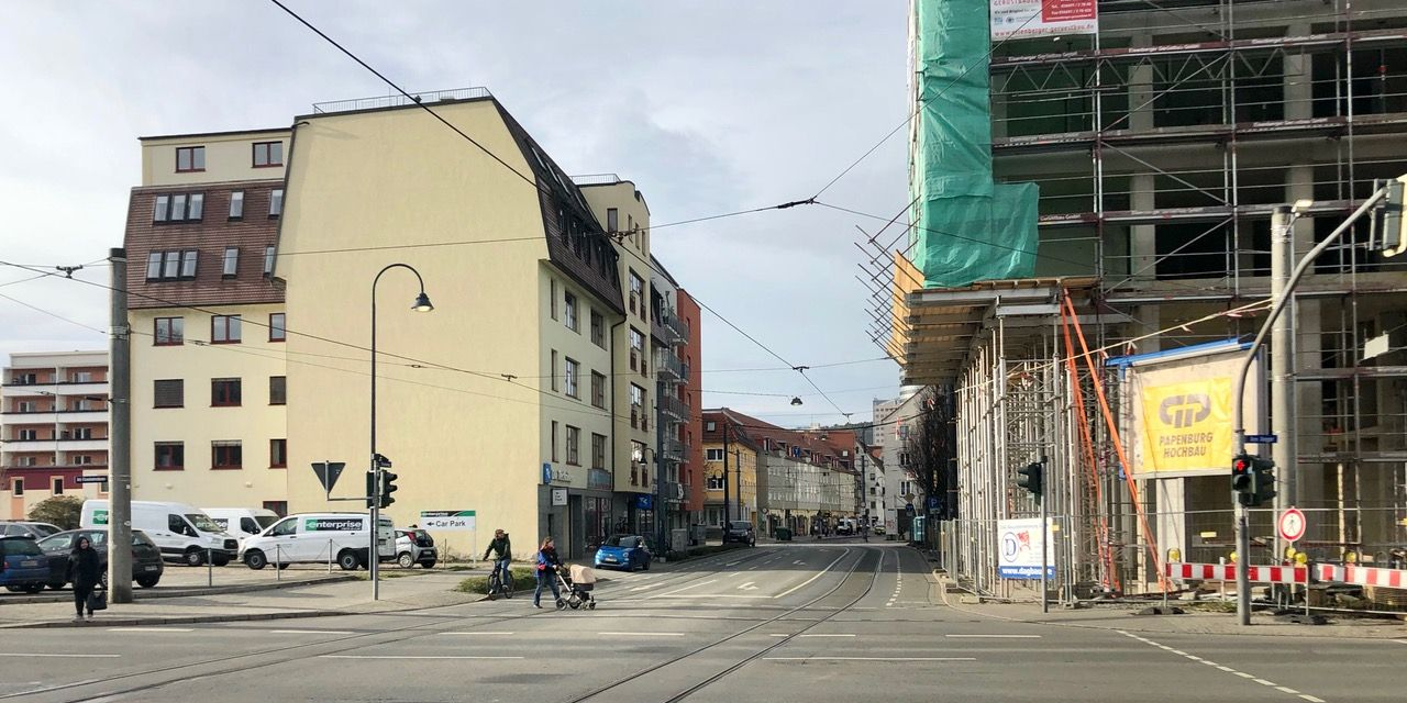 Steinweg wird gesperrt Steinweg wird gesperrt