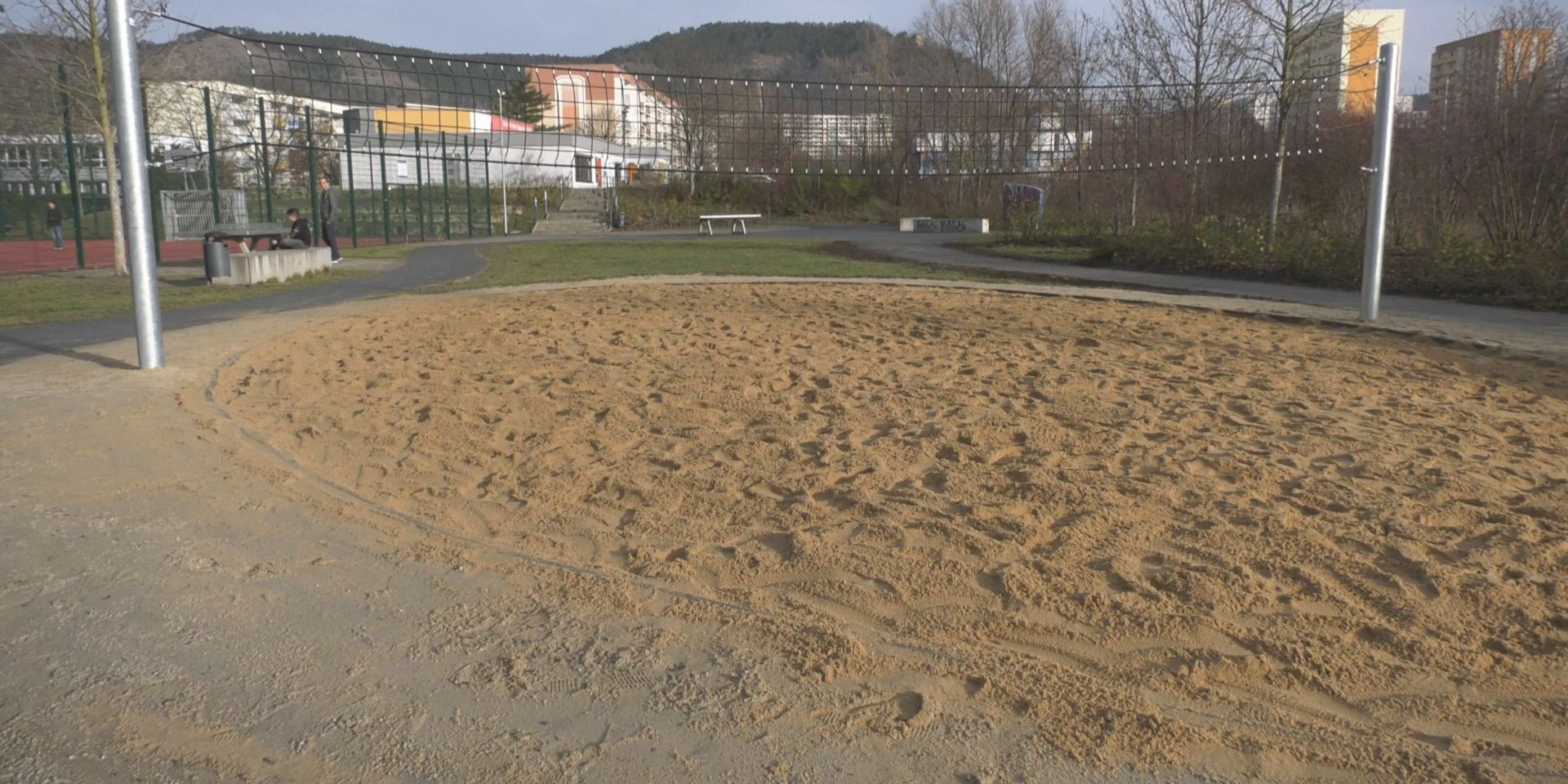 Beach-Volleyballanlage in Lobeda erneut gesperrt