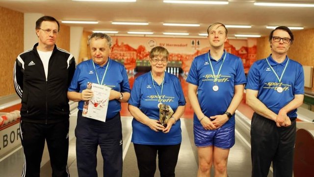 Gold, Silber und Bronze für Jenas Blindenkegler 