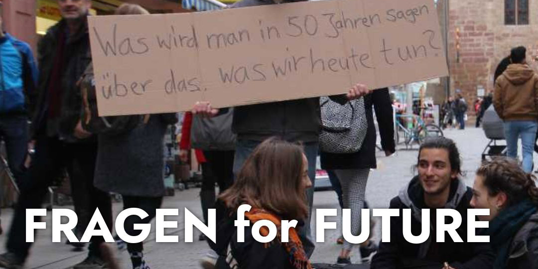Aktion der Fridays-for-Future-Ortsgruppe Jena