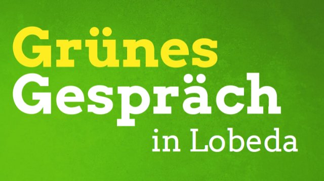 Grünes Gespräch in Lobeda