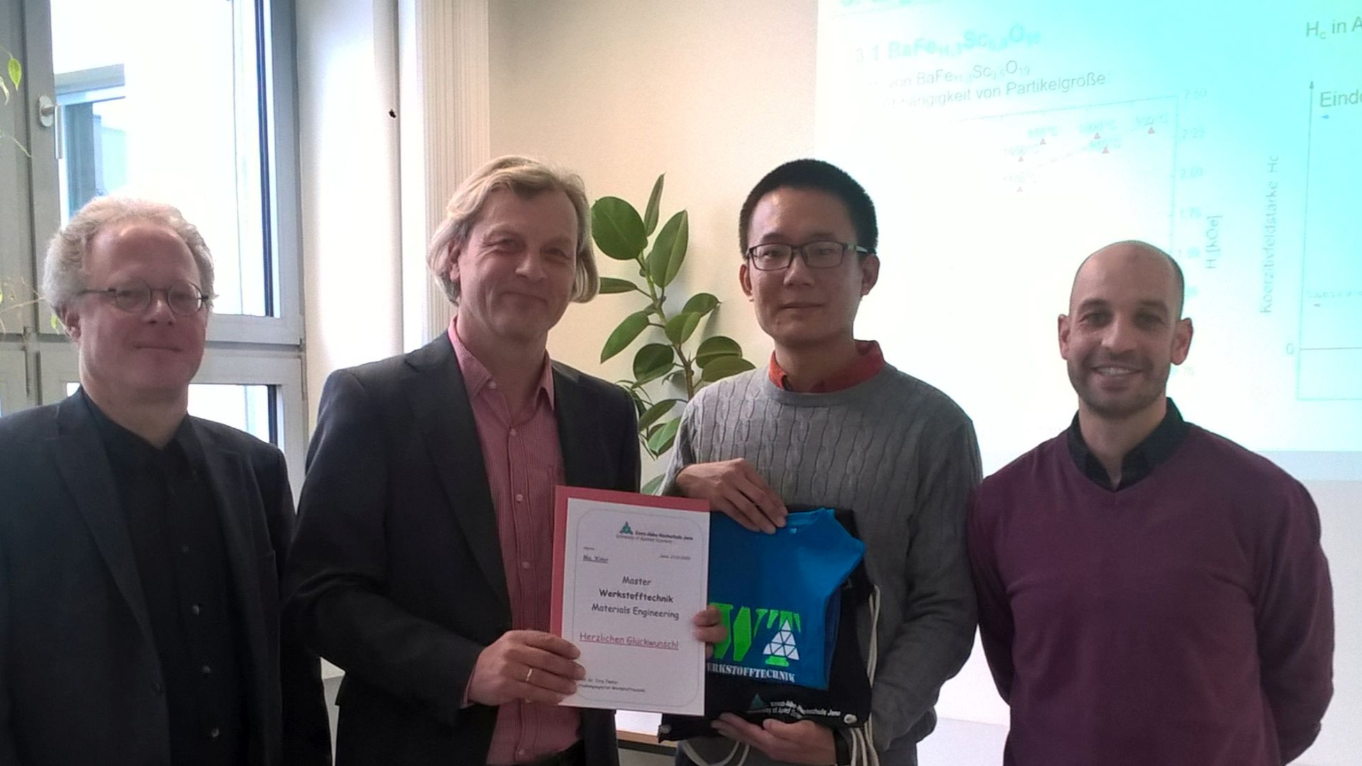 Erfolgreicher Masterabschluss