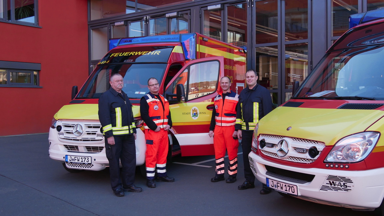 Neues Rettungsfahrzeug für Berufsfeuerwehr