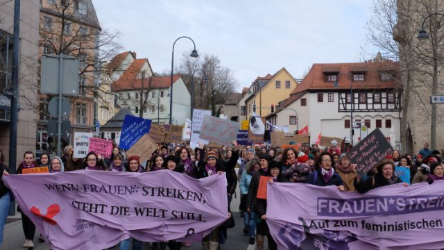 Aktionstag am Weltfrauentag