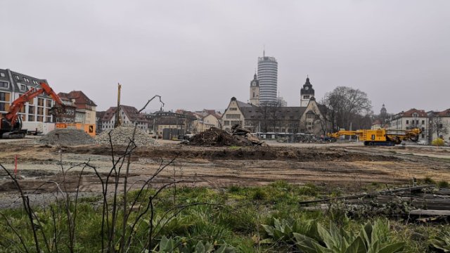 Baustart am Uni-Campus Inselplatz 