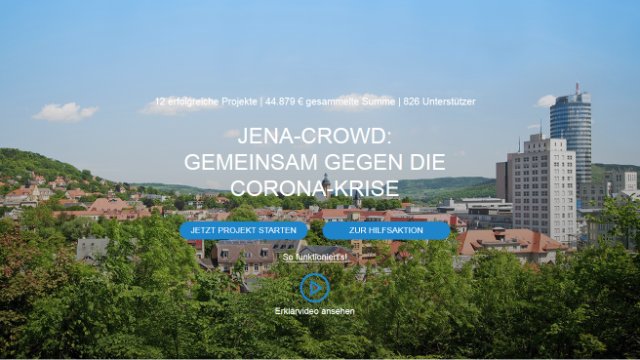 Stadt Jena unterstützt Pflegedienste und -heime 