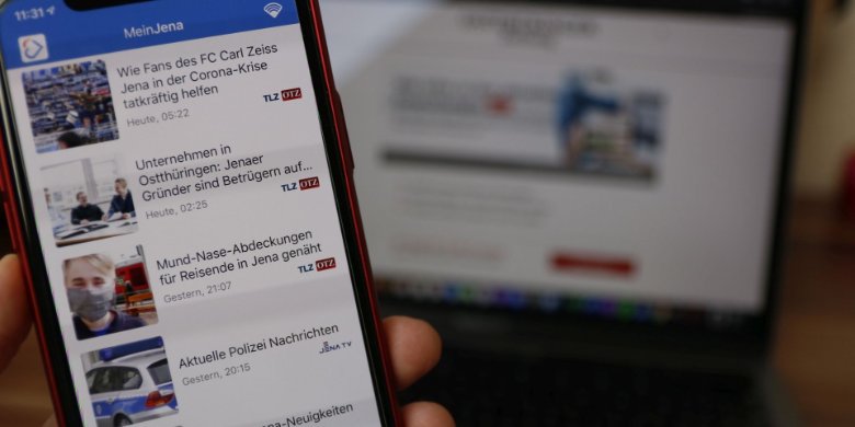 App MeinJena: Kostenfreie Artikel aus der Lokalzeitung App MeinJena: Kostenfreie Artikel aus der Lokalzeitung