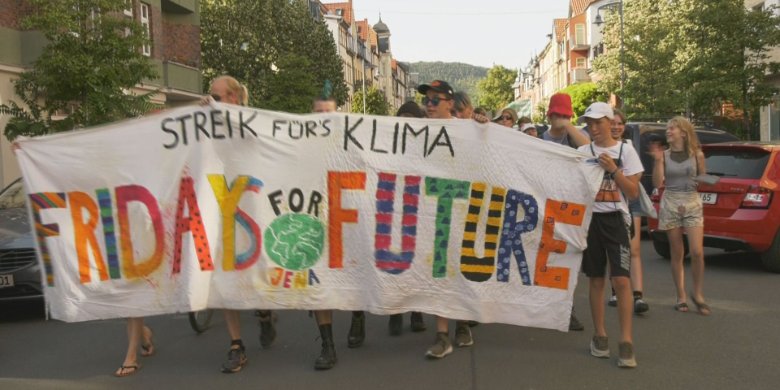 Aktionen von Fridays for Future Jena