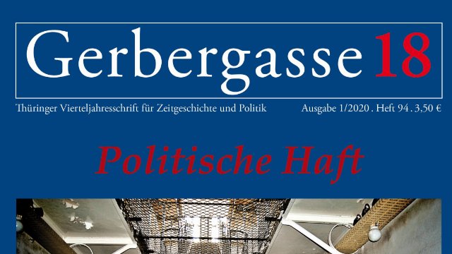 Neue Ausgabe der Zeitschrift „Gerbergasse 18“