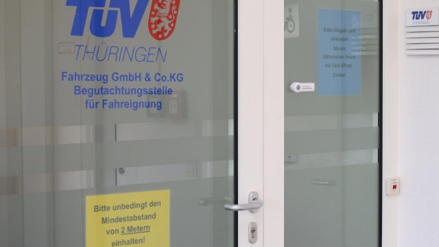 Begutachtungsstellen für Fahreignung des TÜV Thüringen haben wieder geöffnet