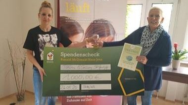 Unterstützung für Ronald McDonald Haus in Jena-Lobeda