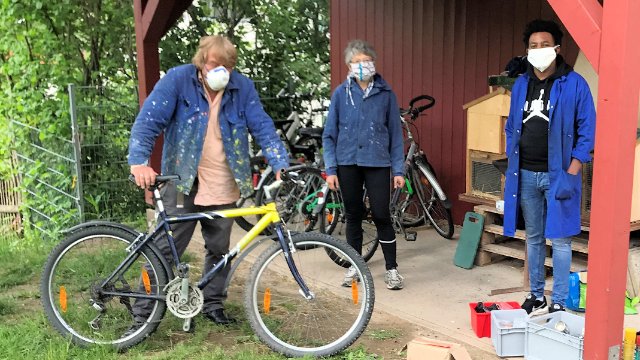 ADFC bringt Fahrräder auf Vordermann