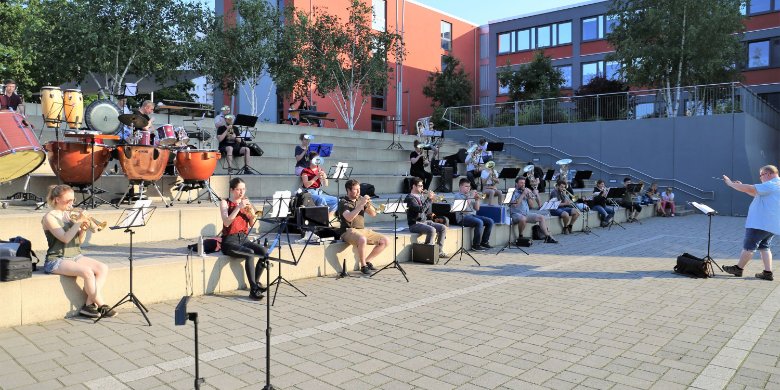 Nach Zwangspause wieder erste Band-Probe 