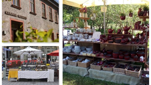 Töpfereien laden zum Werkstattbesuch ein 