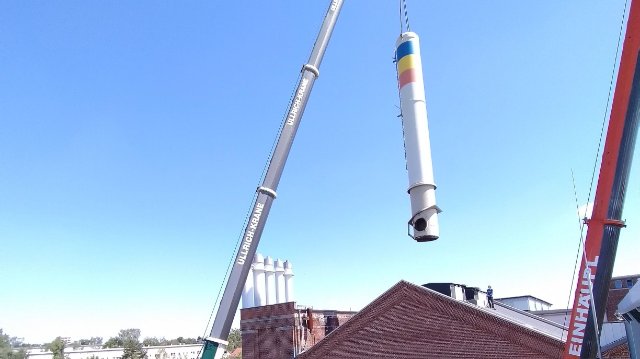 Kraftwerksumbau in Hermsdorf schreitet voran