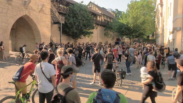 Demonstration gegen Rassismus: In Jena gingen 500 Menschen auf die Straße