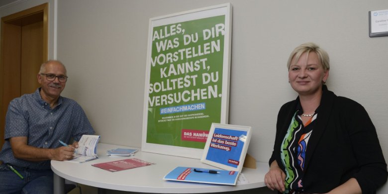 Berufsinformationen im Jenaer Haus des Handwerks