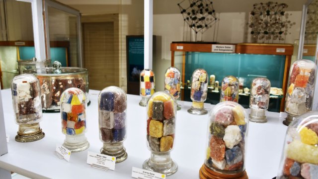 Neue Sonderausstellung in Mineralogischer Sammlung 
