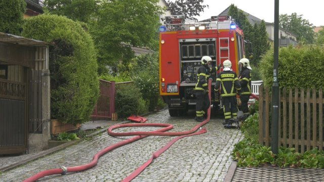 Brand in Moritz-Seebeck-Straße
