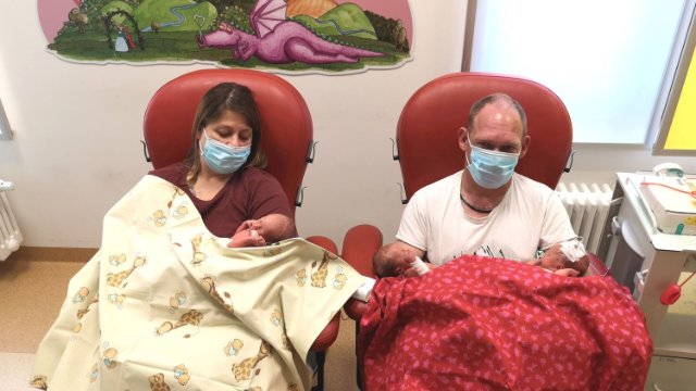 Zweite Drillingsgeburt am Uniklinikum in diesem Jahr