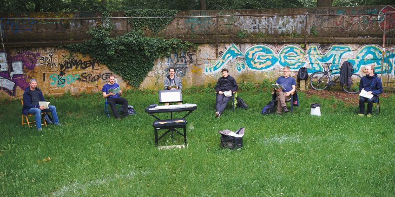 Chorproben auf dem Friedensberg