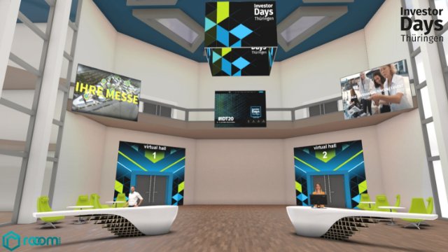 rooom AG stellte interaktives Messegelände bereit