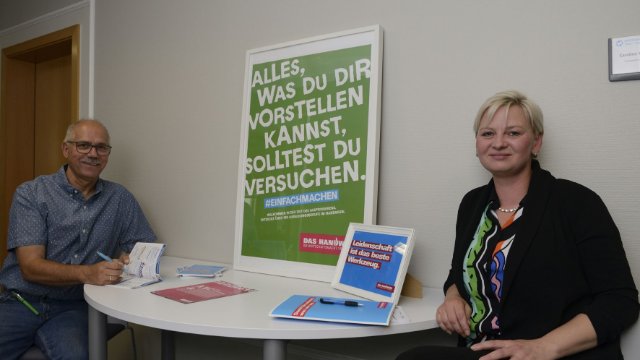 Berufsinformationen im Jenaer Haus des Handwerks