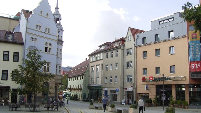 FDJ-Aufmarsch und CDU-Kundgebung 