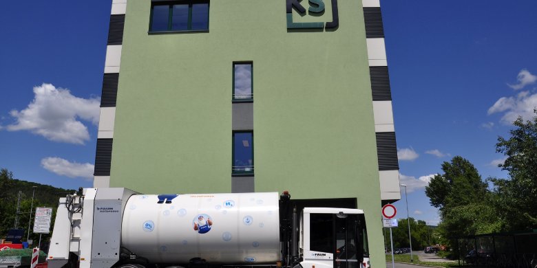 Kommunalservice testete alternatives Müllauto