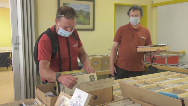 Der höchste Genuss: Musikliebhaber kamen bei der Jenaer Tonträgerbörse auf ihre Kosten