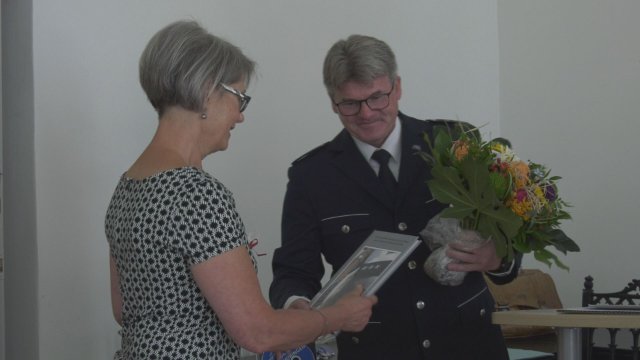 Abschied für Langgediente: Die Polizei-Pressesprecherin Steffi Kopp geht in den Ruhestand