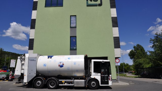 Kommunalservice testete alternatives Müllauto