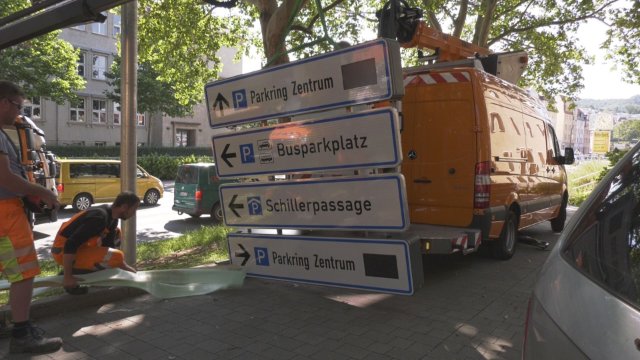 Der kürzeste Weg: In Jena geht das dynamische Parkleitsystem an den Start
