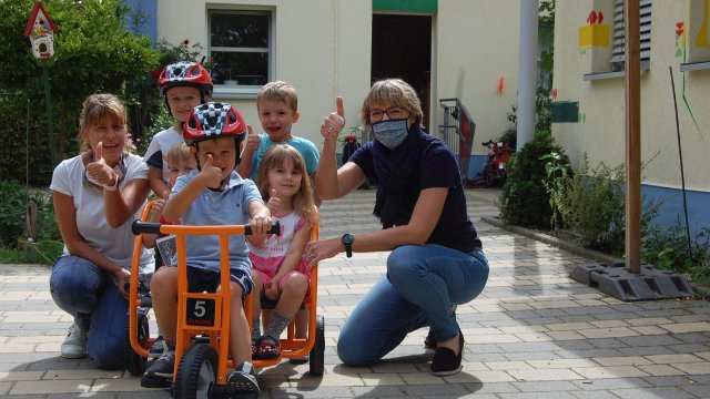 „Stadtradeln“: Spendenaktion für integrative Kitas