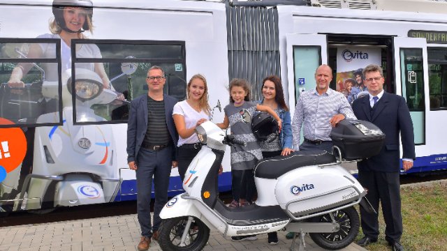 Flexibel mobil: evita-Bahn nimmt Fahrt auf