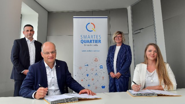 Partnerschaft beim Smarten Quartier
