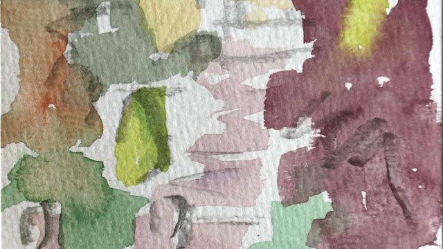 Ausstellung mit Freiluftmalerei