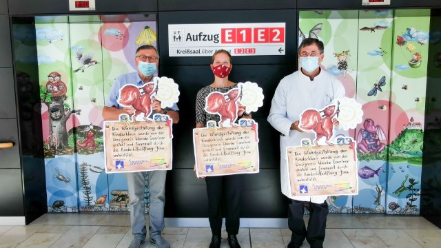 Gestaltung der Kinderklinik vollendet