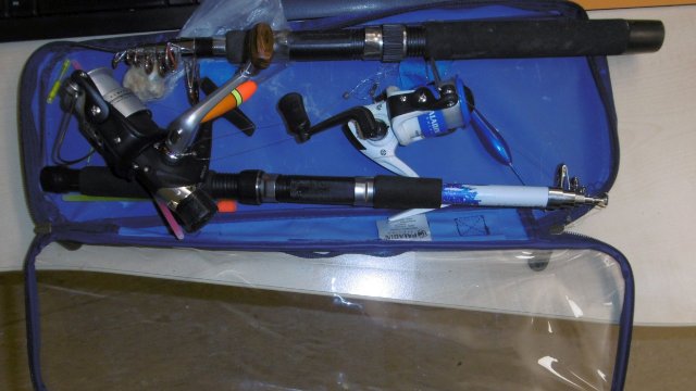 Angelset beschlagnahmt 