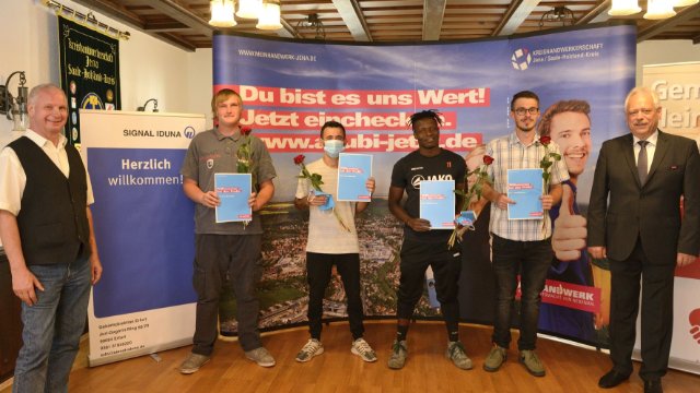 Feierliche Freisprechung der Innung des Bauhandwerks