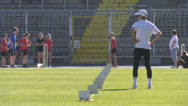 Abschied vom Ernst-Abbe-Sportfeld: Für die Leichtathleten war am Mittwoch der letzte Wettkampf