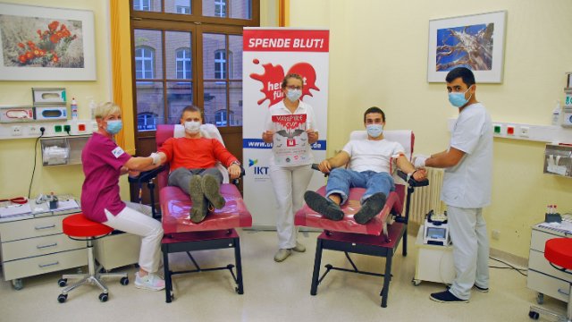 Pharmaziestudenten rufen zu Blutspende-Marathon auf 
