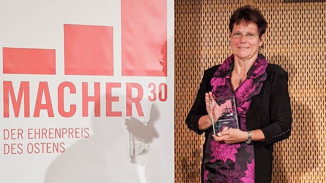 Dr. Ute Bergner als „Macherin des Ostens“ geehrt
