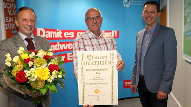 30 Jahre Kreishandwerkerschaft in Jena 