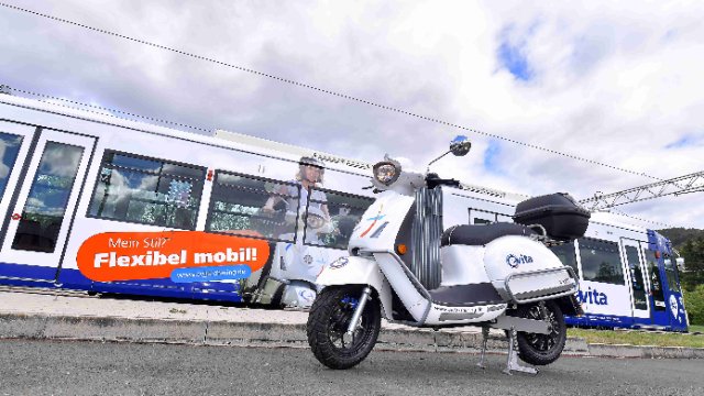 evita E-Roller parken in Jena kostenfrei