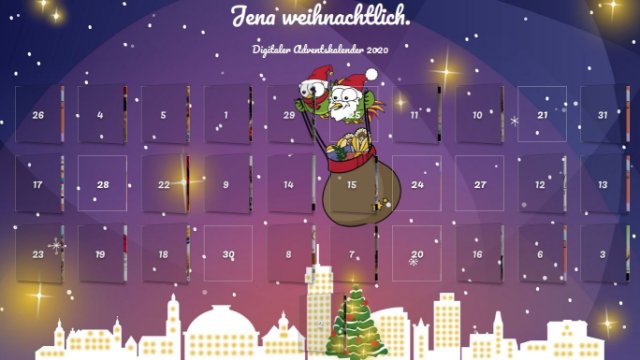 Digitaler Adventskalender „Jena weihnachtlich." 