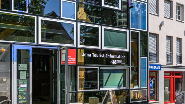 Jena Tourist-Information geschlossen