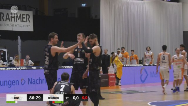 Spiel gewonnen: Science City Jena schlägt Zweitliga-Tabellenführer Rostock